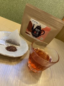 熊野産新姫をつかったハーブティ「熊野香茶」GoodMorningBlend〜爽やかな朝の目覚めをサポート〜(12包入り×2袋 ティーバッグ)