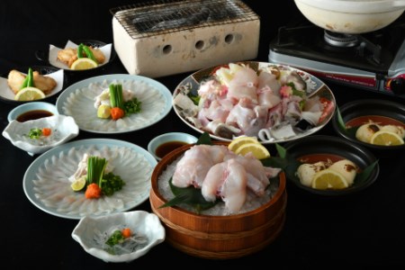 あのりふぐ料理「まるせい」御食事券 [あのりふぐフルコース]