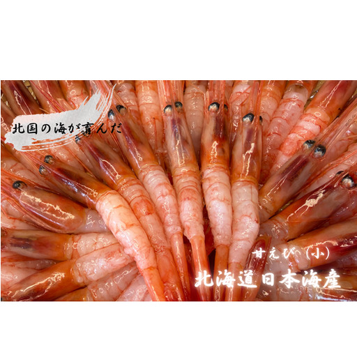 8-012-004　増毛産　獲れたての冷凍甘えび 1kg
