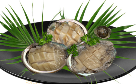 8-008-004 日本海産冷凍あわび 200g(3個入)