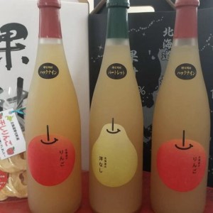 6-012-052 山口果樹園 果汁100%ジュース&干しりんごセット
