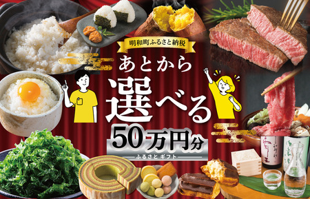 あとからセレクト 50万円