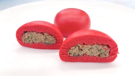 松阪牛入り肉まん24個 SS61(赤)