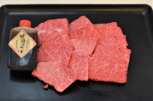 松阪牛極上霜降り焼肉用500g 友屋本店