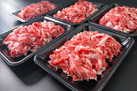 (冷凍) [受付時期・発送時期限定] 定期便 家庭用 松阪牛 小間切れ 200g×5P 月1回 合計6回発送 b-123 / 瀬古食品 ふるさと納税 牛肉 松阪肉 名産 ブランド 霜ふり本舗 三重県 大紀町