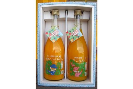 南伊勢 みかん ストレートジュースセット/蜜柑 フルーツ デコタン 柑橘類 特産 三重県 伊勢志摩産