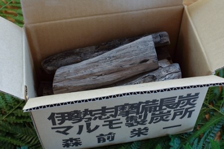 伊勢志摩 備長炭　半長大　約3kg／マルモ 製炭所　BBQ　料理　炭火　七輪　囲炉裏　火鉢　キャンプ