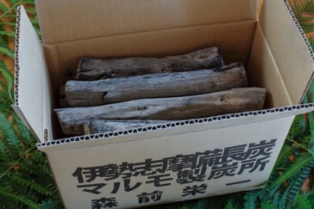 伊勢志摩 備長炭　中太長　約3kg／マルモ 製炭所　BBQ　料理　炭火　七輪　囲炉裏　火鉢　キャンプ