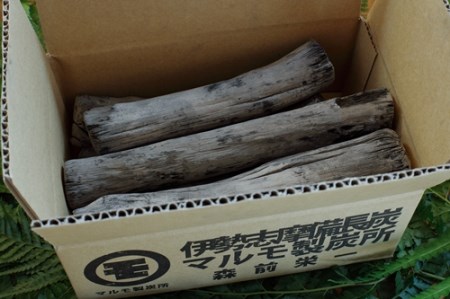 伊勢志摩 備長炭　中太長　約1kg／マルモ 製炭所　BBQ　料理　炭火　七輪　囲炉裏　火鉢　キャンプ