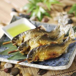 ＜あゆの店きむら＞ 滋賀県産 あゆの塩焼き 5尾入
