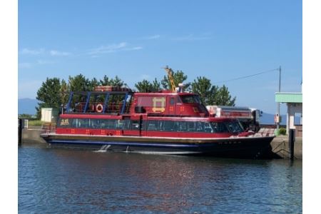 彦根港発多景島行き観光船上陸往復チケット1枚(1名様分) 琵琶湖 クルーズ チケット