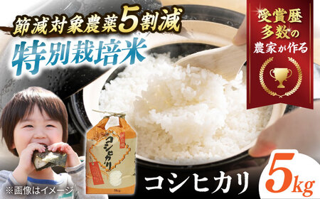 [先行予約/令和7年産新米][特別栽培米]コシヒカリ 5kg [AQCQ012]