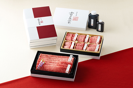[カネ吉山本]近江牛[近江]すき焼き2種・焼肉6種盛り合わせ[Y137U]