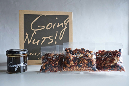ナッツ屋さんのこだわり自家焙煎グラノーラ1週間分(カカオ&ラズベリー&NUTS)[50g×7袋][DE05U]