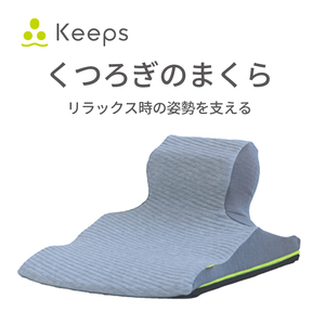 [nishikawa/西川] Keeps(キープス)ピロークッション/グレー[P377U]