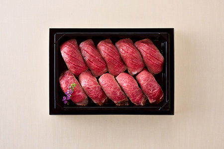 [カネ吉山本]近江牛肉寿司|上[Y197W]