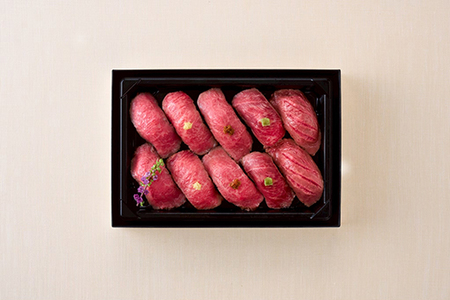 [カネ吉山本]近江牛肉寿司|特上[Y198W]