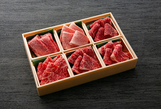 [ひょうたんや]近江牛焼肉カット6種盛り合わせ(500g)[E038W]