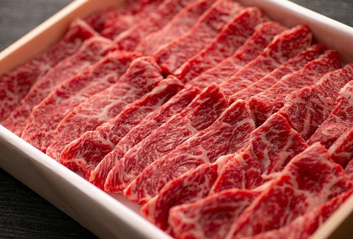 [ひょうたんや]近江牛カルビ焼肉カット(500g)[E040W]