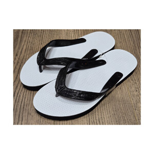 アート島ぞうり＜黒＞