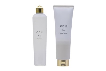 中野製薬 enu エヌ シャンプー CA 300ml & リペアメント CA 250g セット[ふるなび限定/FN-Limited][0327]