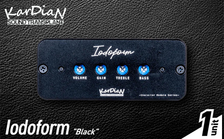 Iodoform "Black" ヨードホルム キャラクターモジュール エフェクティブ ブルース ジャズマン ハードロック 2EQ イコライジング ノイズレス サウンド エフェクター エレキ ギター ベース 楽器 アクセサリ 音響機材 滋賀県 守山市
