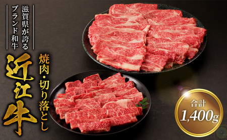 近江牛焼肉　500g・近江牛切り落とし　300ｇ×3