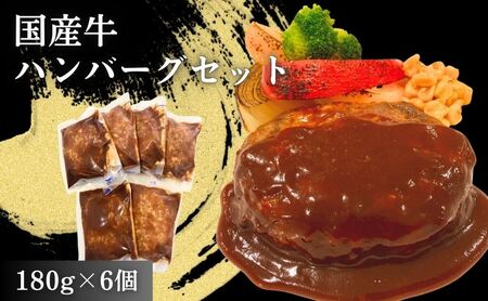 国産牛ハンバーグセット