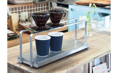 NPS[R]コーヒードリッパースタンド(300×160) 栗東市 / 日本プレート精工株式会社 [BIBB006]