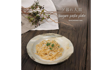 信楽焼 パスタ皿 カレー皿 陶器 【夕暮れ】