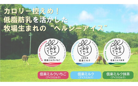 アイスクリーム詰め合わせ6個入り 山田牧場の低脂肪牛乳を使ったカップアイス(プレーン、ストロベリー、抹茶)