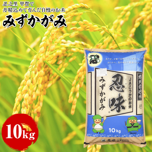 みずかがみ 10kg 甲賀で丹精込めて育んだ自慢のお米