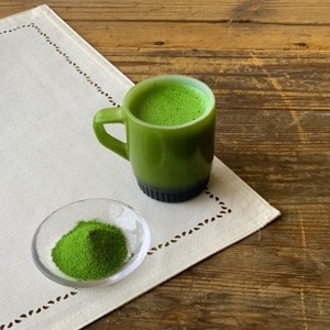 滋賀県産抹茶使用 泡立つ抹茶ラテ1kg【約66杯分】