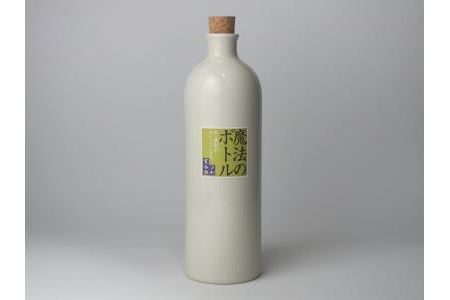 信楽焼 魔法のボトル 白色(予備コルク付)