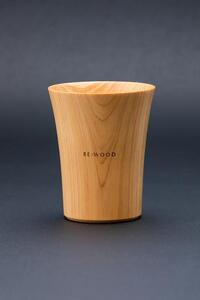 タンブラー NUKUMORI（L）2個セット 無垢材 びわ湖を育んだ滋賀県産 ヒノキ