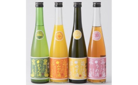 福井弥平商店 萩乃露 和の果のしずく4本セット [高島屋選定品]
