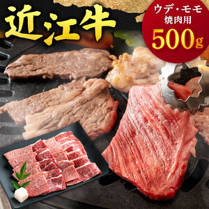 近江牛 ウデ・モモ焼肉用 500g B-F12 本多商店 東近江 送料無料 焼肉 焼き肉 焼き肉 