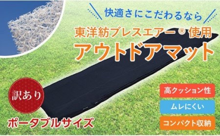 畳めるどこでもマット「床楽」  ポータブル訳あり　D02　近江化成