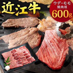 近江牛 ウデ・モモ焼肉用600g C-B06 本多商店 東近江 送料無料 焼肉 焼き肉 焼き肉 