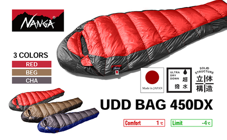 NANGA UDD BAG 450DX  ナンガ ダウンシュラフ ベージュ