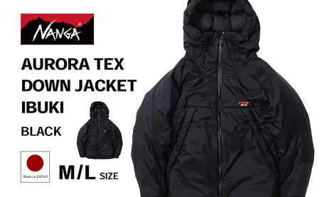 NANGA AURORA TEX DOWN JACKET IBUKI ナンガ オーロラテックス ダウンジャケット イブキ ブラックM