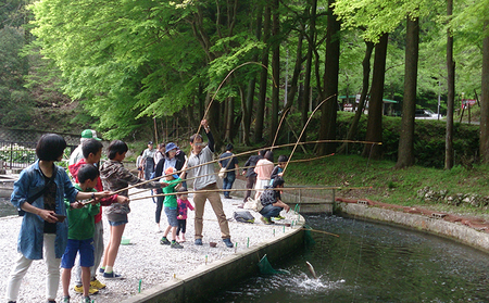 醒井養鱒場　わくわく体験クーポン（ペア） 体験チケット 