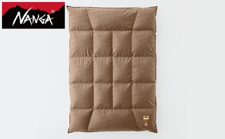 ナンガ NANGA  ダウンデュベ シングル DX モカ + デュベカバー ダウン 布団カバー 布団 ふとん 寝具 羽毛布団 セット 