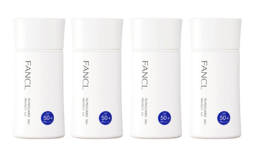 ファンケル 定期便 3回 4本 計12本 日焼け止め サンガード50+ プロテクトUV （SPF50+・PA++++） FANCL 【日焼け止め】