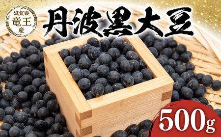 [先行予約]丹波黒豆 500g 竜王町産 黒豆