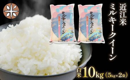 令和6年産 新米 白米 10kg ミルキークイーン 5kg × 2袋 精米 近江米 みるきーくいーん 国産 お米 米 おこめ ごはん ご飯 白飯 しろめし こめ ゴハン 御飯 滋賀県産 竜王 ふるさと ランキング 人気 おすすめ