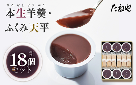 【たねや】本生羊羹 6・ふくみ天平12 BN08 