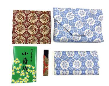 [龍村美術織物][柄おまかせ]茶道具5点セット(古帛紗など)