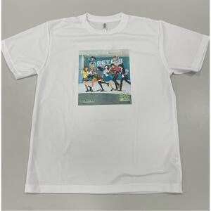 【京都市交通局】“地下鉄に乗るっ”10周年記念デザインＴシャツ（ホワイト／Ｍサイズ）