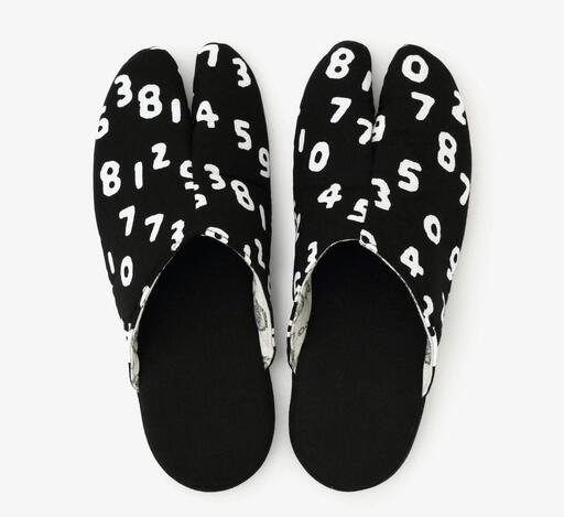 [SOU・SOU]細形 スリッパ足袋/SO-SU-U昆(こん) 女性Fサイズ|京都 SOUSOU 雑貨 人気ブランド